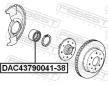 Lozisko kola FEBEST DAC43790041-38