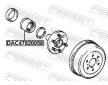 Lozisko kola FEBEST DAC47820058