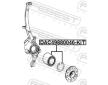 Sada lozisek kol FEBEST DAC49880046-KIT