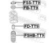 Valivé lożisko ulożenia tlmiča FEBEST FB-TT9