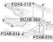 Ulozeni, ridici mechanismus FEBEST FDAB-015