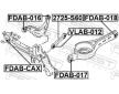 Ulozeni, ridici mechanismus FEBEST FDAB-017