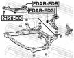 Ulozeni, ridici mechanismus FEBEST FDAB-EDB