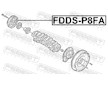 remenice, klikovy hridel FEBEST FDDS-P8FA