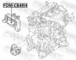 Zaveseni motoru FEBEST FDM-CB4RH