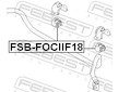 Drzak, Pricny stabilizator FEBEST FSB-FOCIIF18