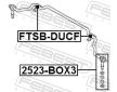 Sada na opravy, ulozeni stabilizatoru FEBEST FTSB-DUCF