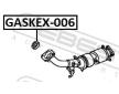 Těsnění, kolektor výfukových plynů FEBEST GASKEX-006