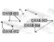 Ulożenie riadenia FEBEST GWAB-002