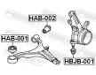 Ulozeni, ridici mechanismus FEBEST HAB-001