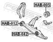 Ulozeni, ridici mechanismus FEBEST HAB-012