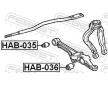 Ulozeni, ridici mechanismus FEBEST HAB-036