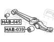 Ulozeni, ridici mechanismus FEBEST HAB-045