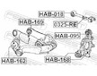 Ulozeni, ridici mechanismus FEBEST HAB-095