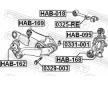 Ulozeni, ridici mechanismus FEBEST HAB-162