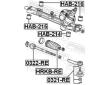 Ulozeni, ridici mechanismus FEBEST HAB-215