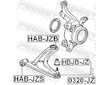 Ulozeni, ridici mechanismus FEBEST HAB-JZB