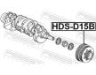 remenice, klikovy hridel FEBEST HDS-D15B