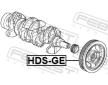 remenice, klikovy hridel FEBEST HDS-GE