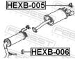 Montazni sada, vyfukovy system FEBEST HEXB-006