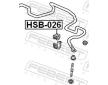 Drzak, Pricny stabilizator FEBEST HSB-026