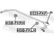 Drzak, Pricny stabilizator FEBEST HSB-FKLH