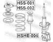 Lozisko pruzne vzpery FEBEST HSS-001