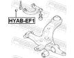 Ulozeni, ridici mechanismus FEBEST HYAB-EF1