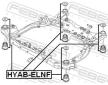 Zaveseni, telo napravy FEBEST HYAB-ELNF