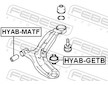 Ulozeni, ridici mechanismus FEBEST HYAB-GETB