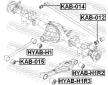 Uložení, řídicí mechanismus FEBEST HYAB-H1