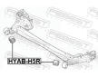 Zaveseni, telo napravy FEBEST HYAB-H5R