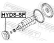 remenice, klikovy hridel FEBEST HYDS-SF