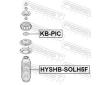 Ochranne viko/prachovka,tlumic FEBEST HYSHB-SOLH5F