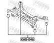 Zaveseni, telo napravy FEBEST KAB-046