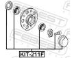 Sada lozisek kol FEBEST KIT-211F