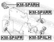 Zaveseni motoru FEBEST KM-SPARH