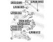 Ulozeni, ridici mechanismus FEBEST LRAB-013