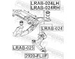 Ulozeni, ridici mechanismus FEBEST LRAB-025