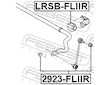 Drzak, Pricny stabilizator FEBEST LRSB-FLIIR