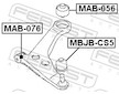 Ulozeni, ridici mechanismus FEBEST MAB-056