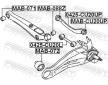 Ulozeni, ridici mechanismus FEBEST MAB-072