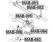 Ulozeni, ridici mechanismus FEBEST MAB-081