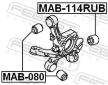 Ulozeni, ridici mechanismus FEBEST MAB-114RUB