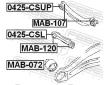 Ulozeni, ridici mechanismus FEBEST MAB-120