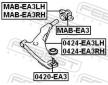 Uložení, řídicí mechanismus FEBEST MAB-EA3LH