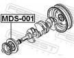 remenice, klikovy hridel FEBEST MDS-001