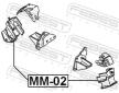 Ulożenie motora FEBEST MM-02