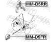 Zaveseni motoru FEBEST MM-D5FR