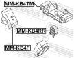 Ulozeni, rucni prevodovka FEBEST MM-KB4TM